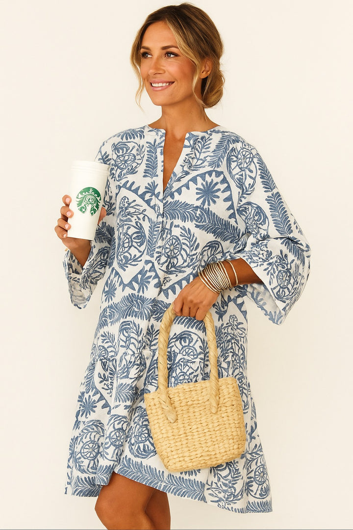 Zomerse Kaftan Jurk