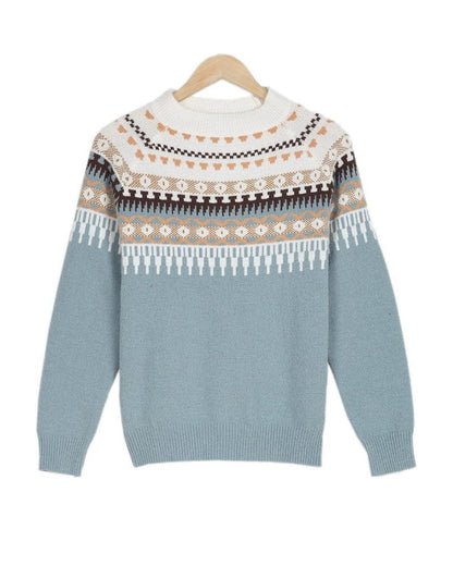 Elvie - Fair Isle Gebreide Trui