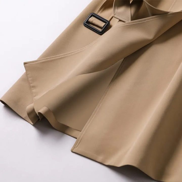 Dubbelrijige Ceintuur Trenchcoat