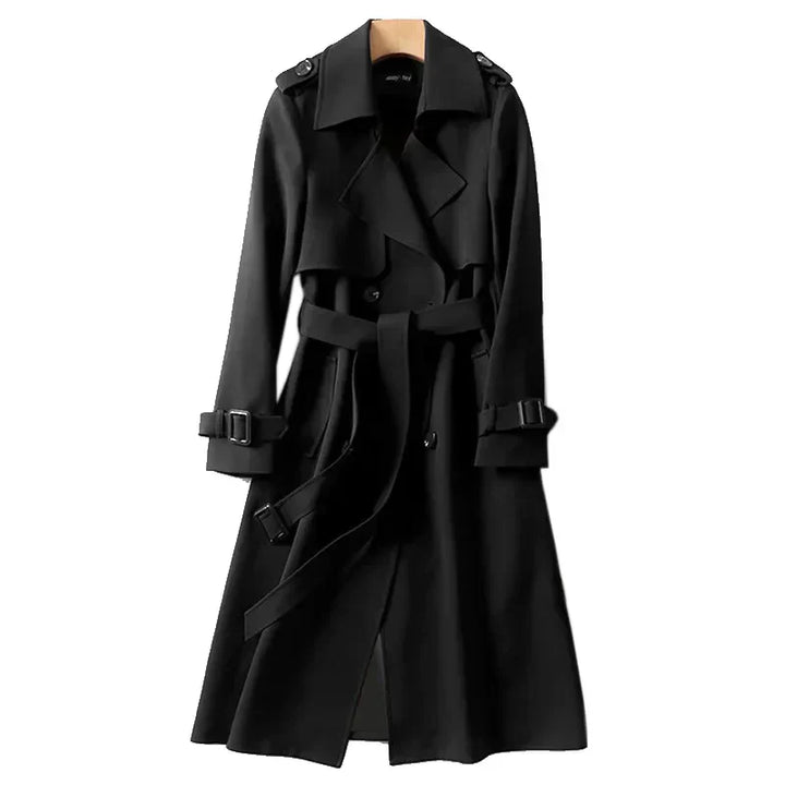 Dubbelrijige Ceintuur Trenchcoat