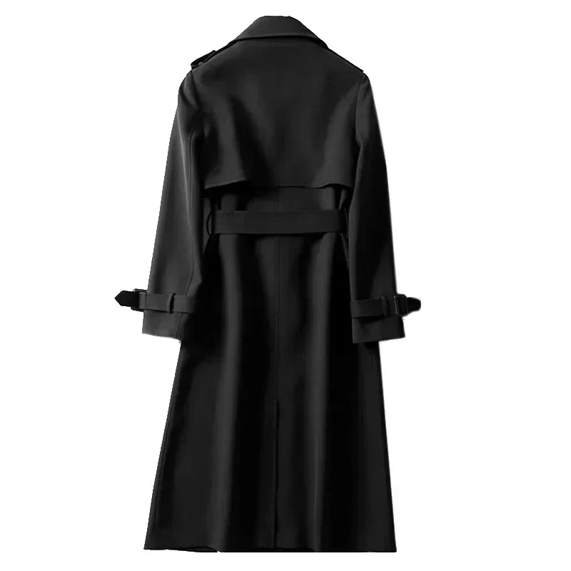 Dubbelrijige Ceintuur Trenchcoat