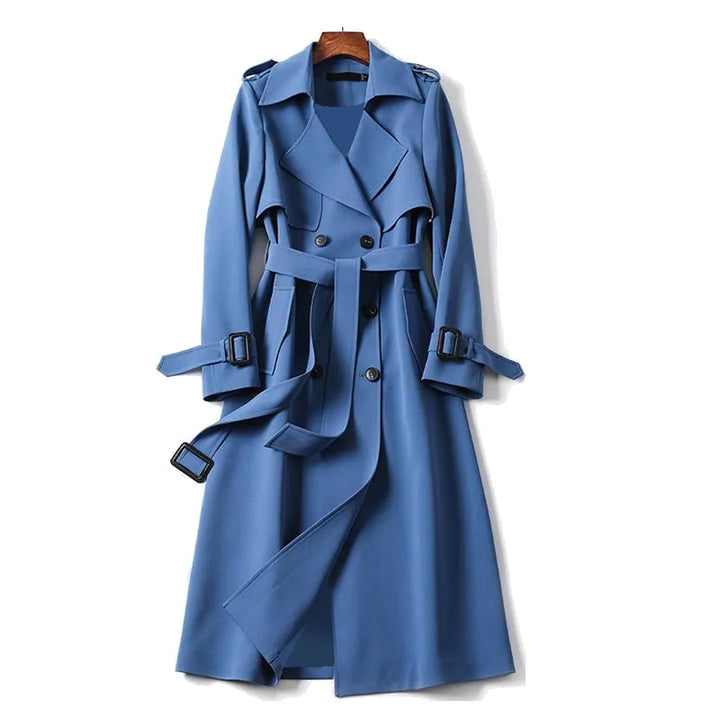 Dubbelrijige Ceintuur Trenchcoat