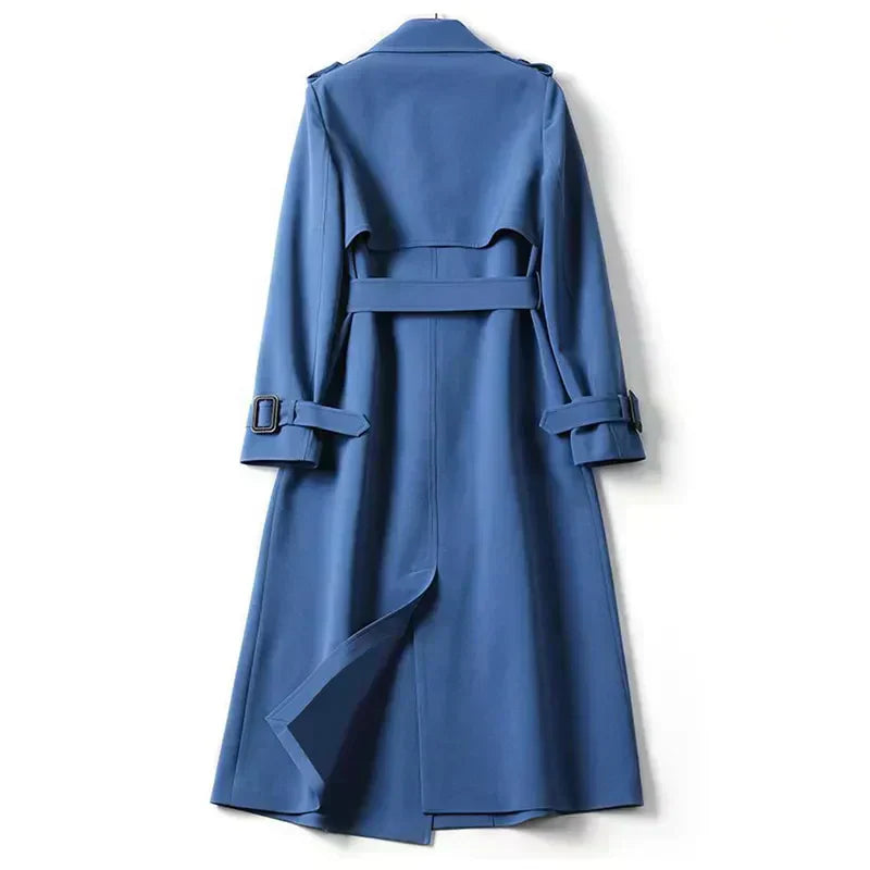 Dubbelrijige Ceintuur Trenchcoat