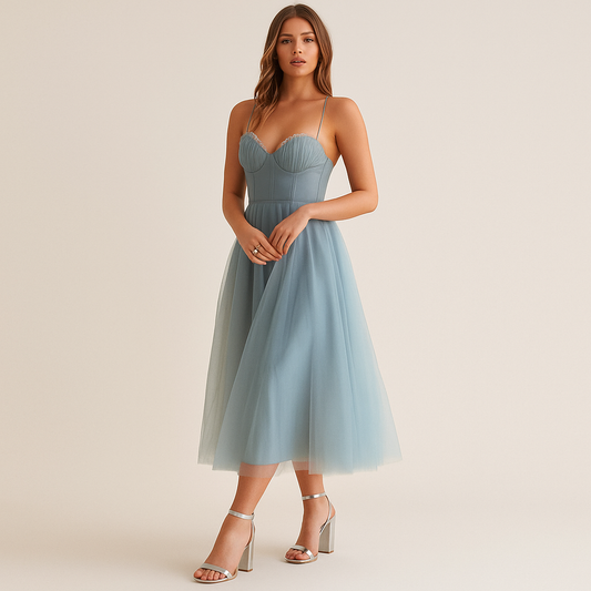 Dromerige Tule Corsetjurk
