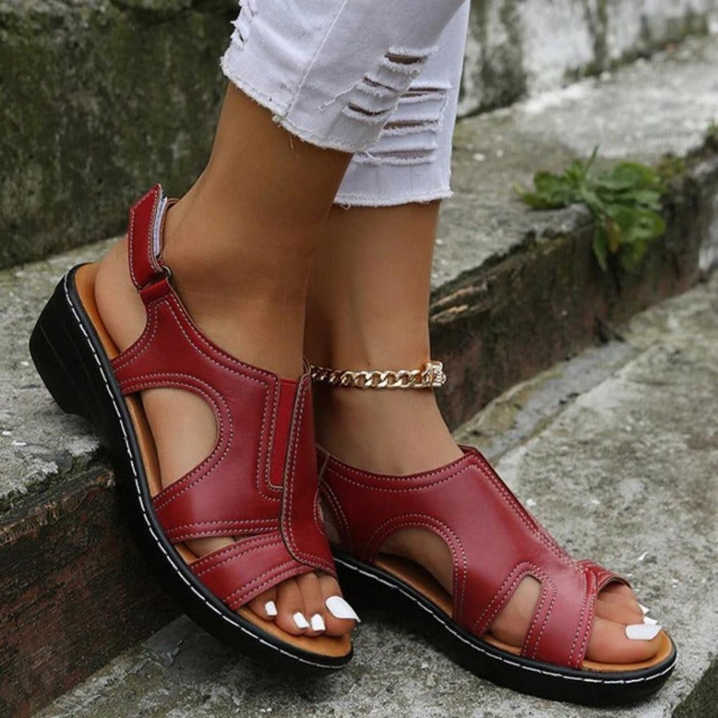 ergonomische sandalen met steunzool en comfortabele zool