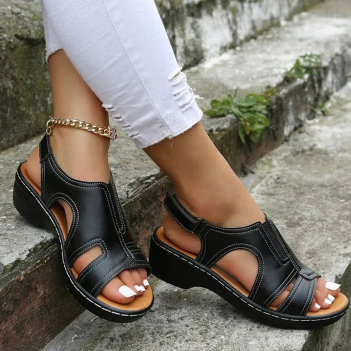 ergonomische sandalen met steunzool en comfortabele zool