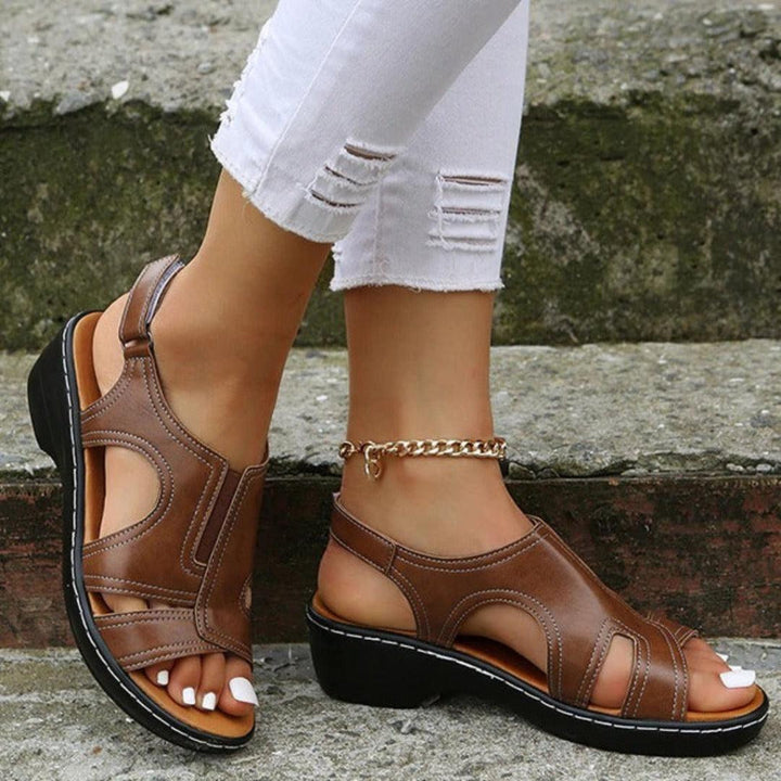 ergonomische sandalen met steunzool en comfortabele zool