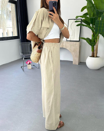 Yara - Tweedelige Casual Set met Losse Pasvorm