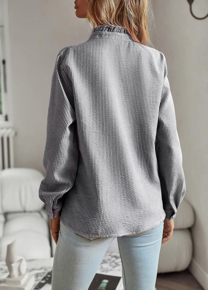 Vrijetijdsblouse Met Ruche