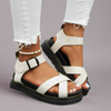 Stijlvolle gladiatorsandalen met plateauzool voor dames