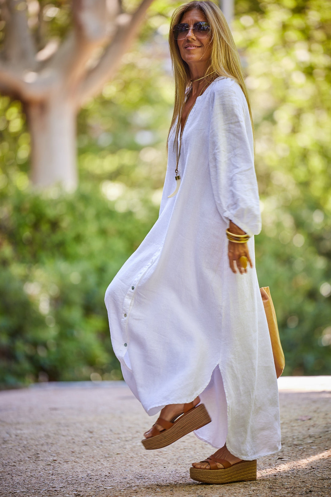 Bohemian maxi jurk