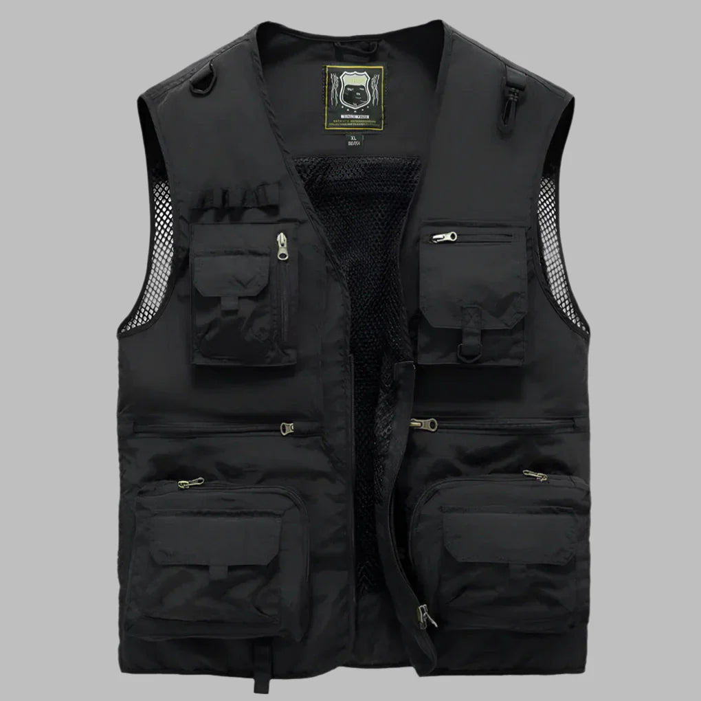 Zomervest met meerdere zakken