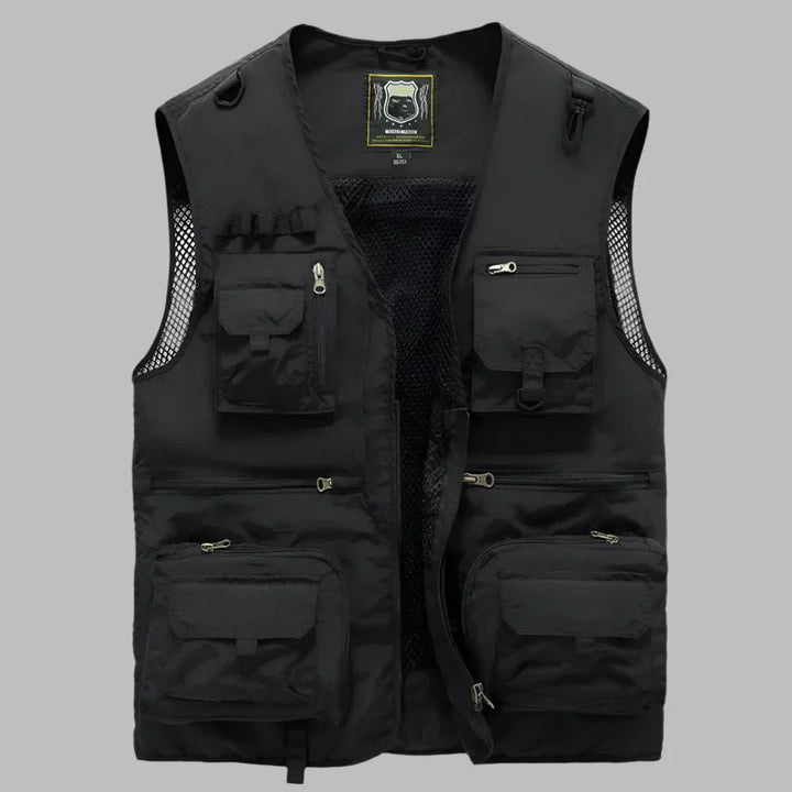 Zomervest met meerdere zakken
