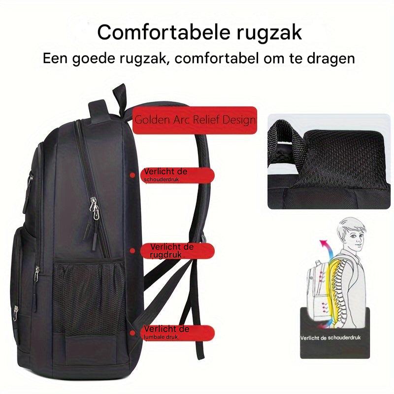 Bennett – Duurzame leren rugzak voor heren | Tijdloos gebruiksgemak