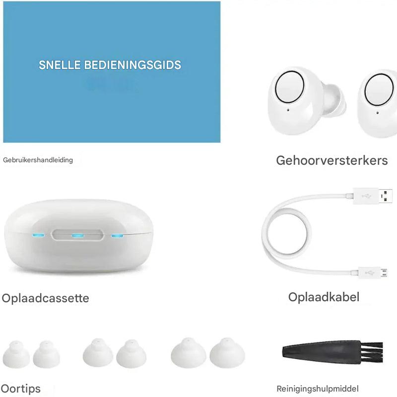 Bluetooth-hoortoestellen met app-bediening
