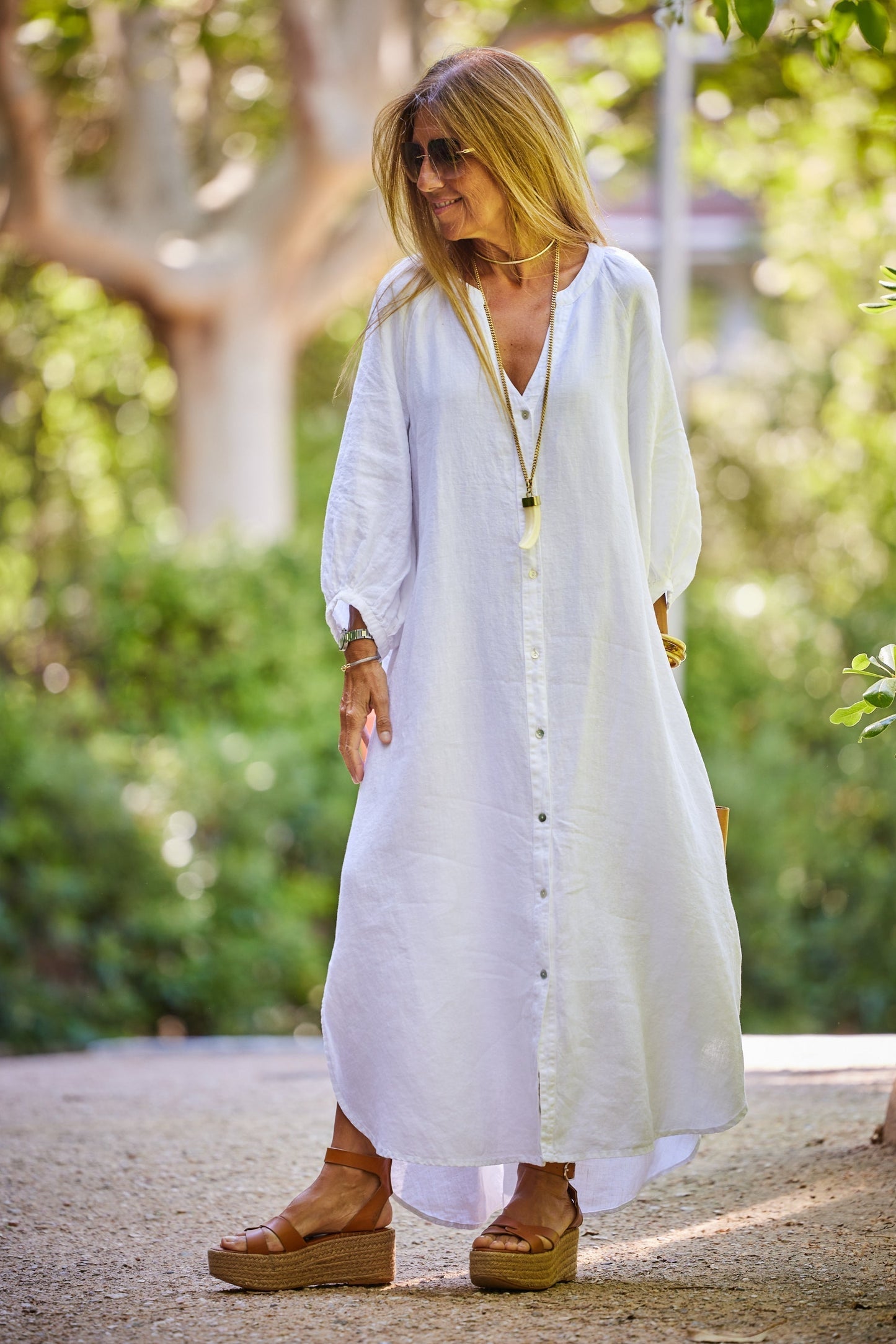 Bohemian maxi jurk