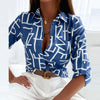 Damesblouse met puntkraag op maat